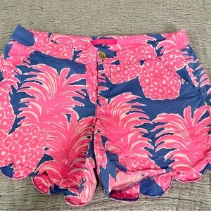 Lilly Pulitzer Pink and Blue Women Shorts